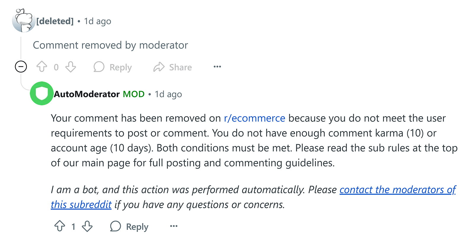 Comment removed by r/ecommerce AutoModerator for not meeting karma and account age rules.