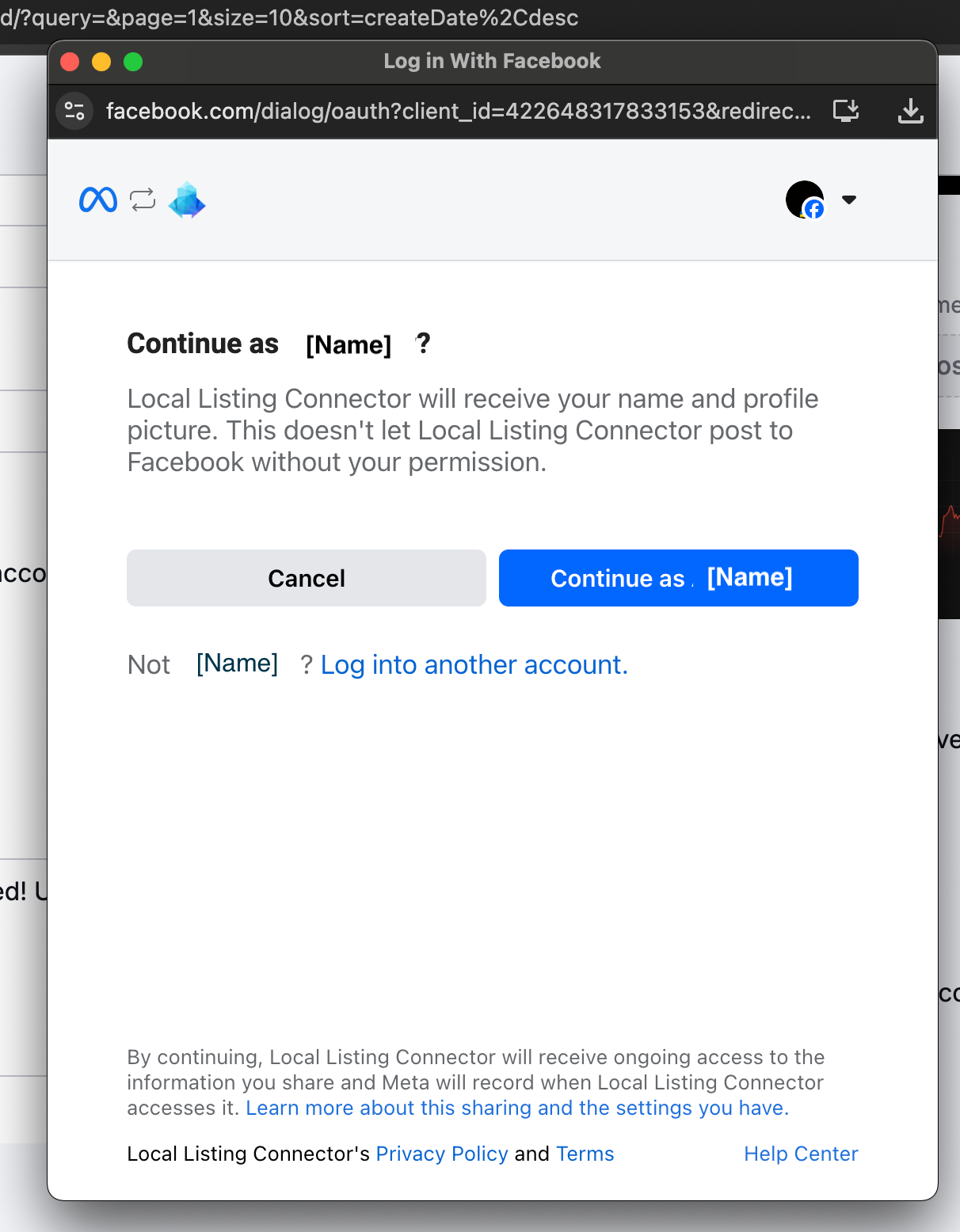 Connecting Facebook and Google Business Profile to Semrush Local image 8