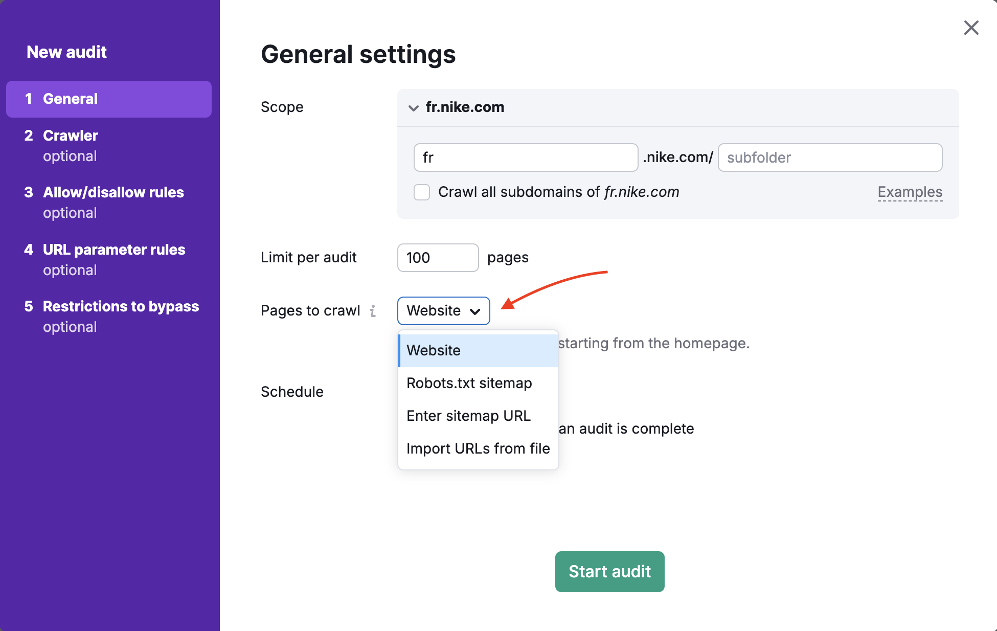 How to Set up Website Monitoring Tools in Multiple Folders image 4