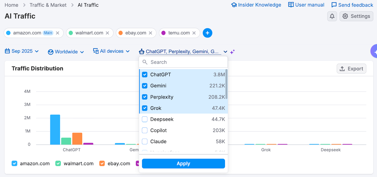 The AI Traffic Dashboard image 3